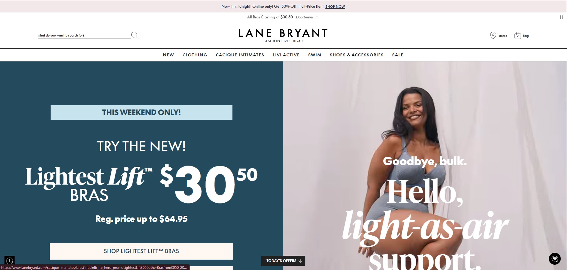 Lane Bryant Salesforce CRM & Website